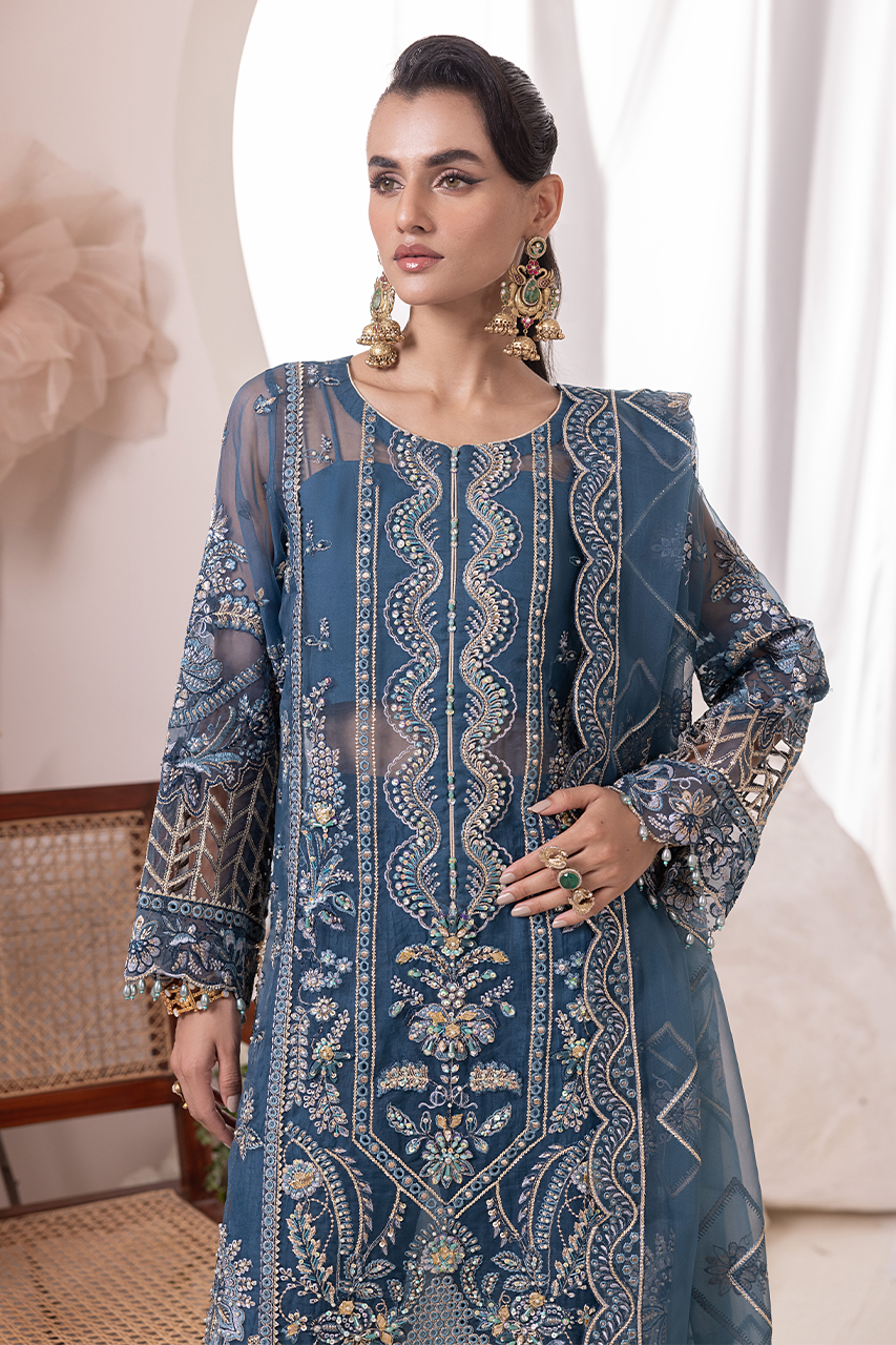 Diara Couture | Aaraish Formals | YESRA - US-647 - Official Diara Couture - Agha Fabrics UK