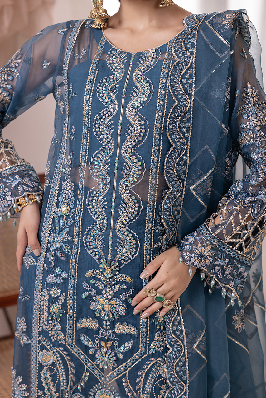 Diara Couture | Aaraish Formals | YESRA - US-647 - Official Diara Couture - Agha Fabrics UK