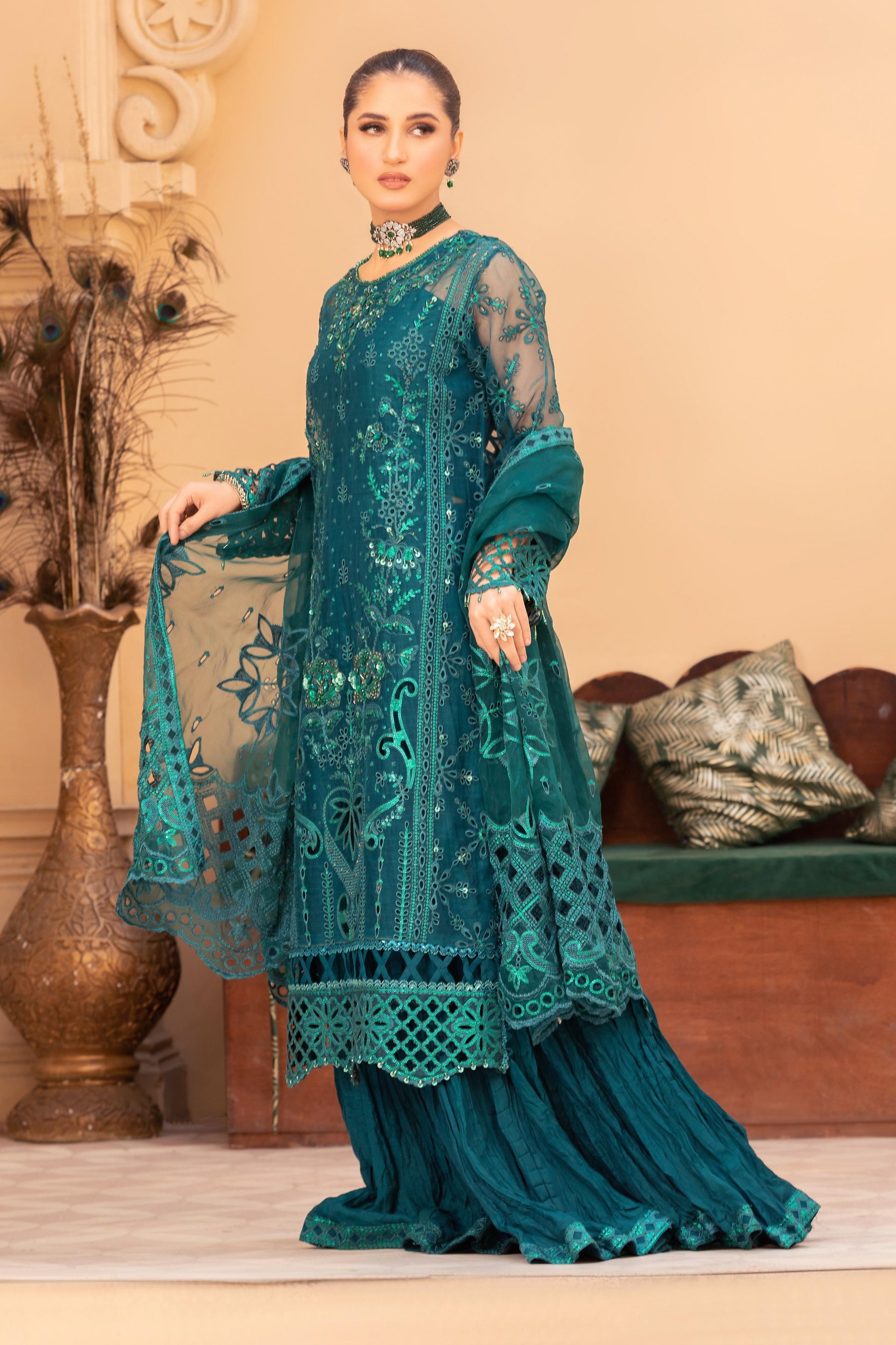 Diara Couture | Tehzeeb Wedding Formals | FALAH - Official Diara Couture - Agha Fabrics UK