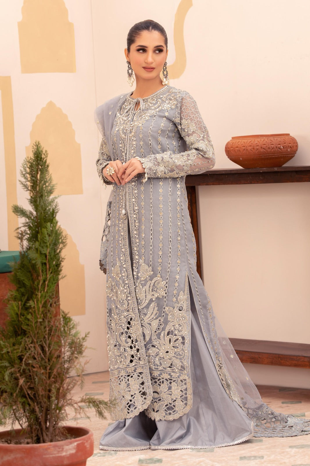 Diara Couture | Tehzeeb Wedding Formals | M. SAPPHIRE - Official Diara Couture - Agha Fabrics UK