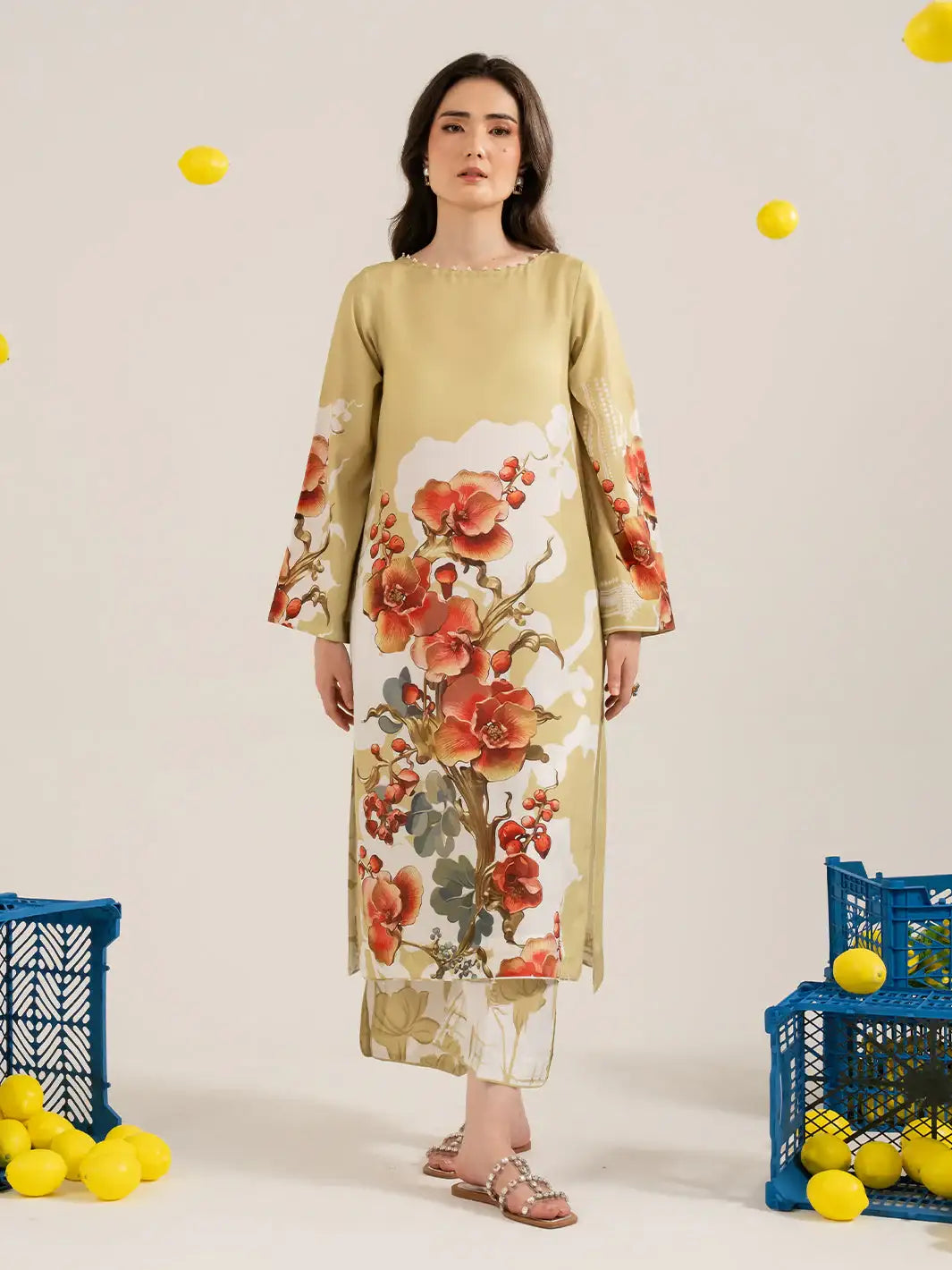 Izel | Sunset street Pret | DRIZZLE - Official Izel - Agha Fabrics UK