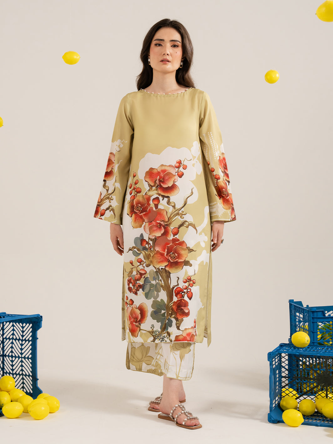 Izel | Sunset street Pret | DRIZZLE - Official Izel - Agha Fabrics UK