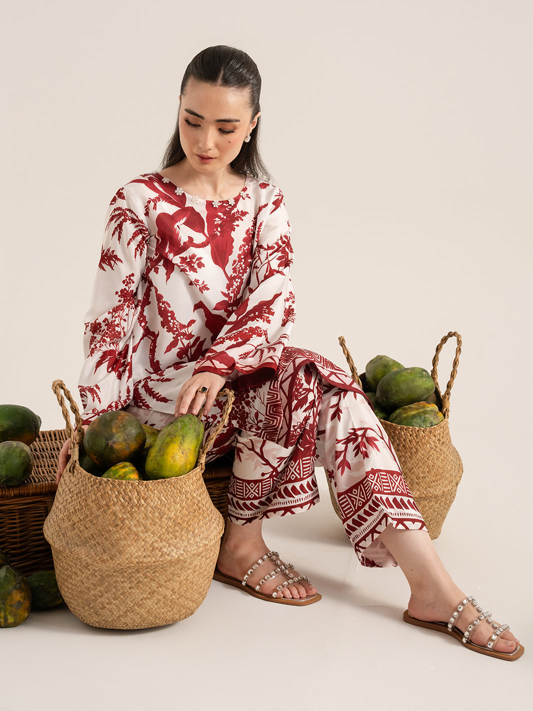 Izel | Sunset street Pret | DUNE - Official Izel - Agha Fabrics UK