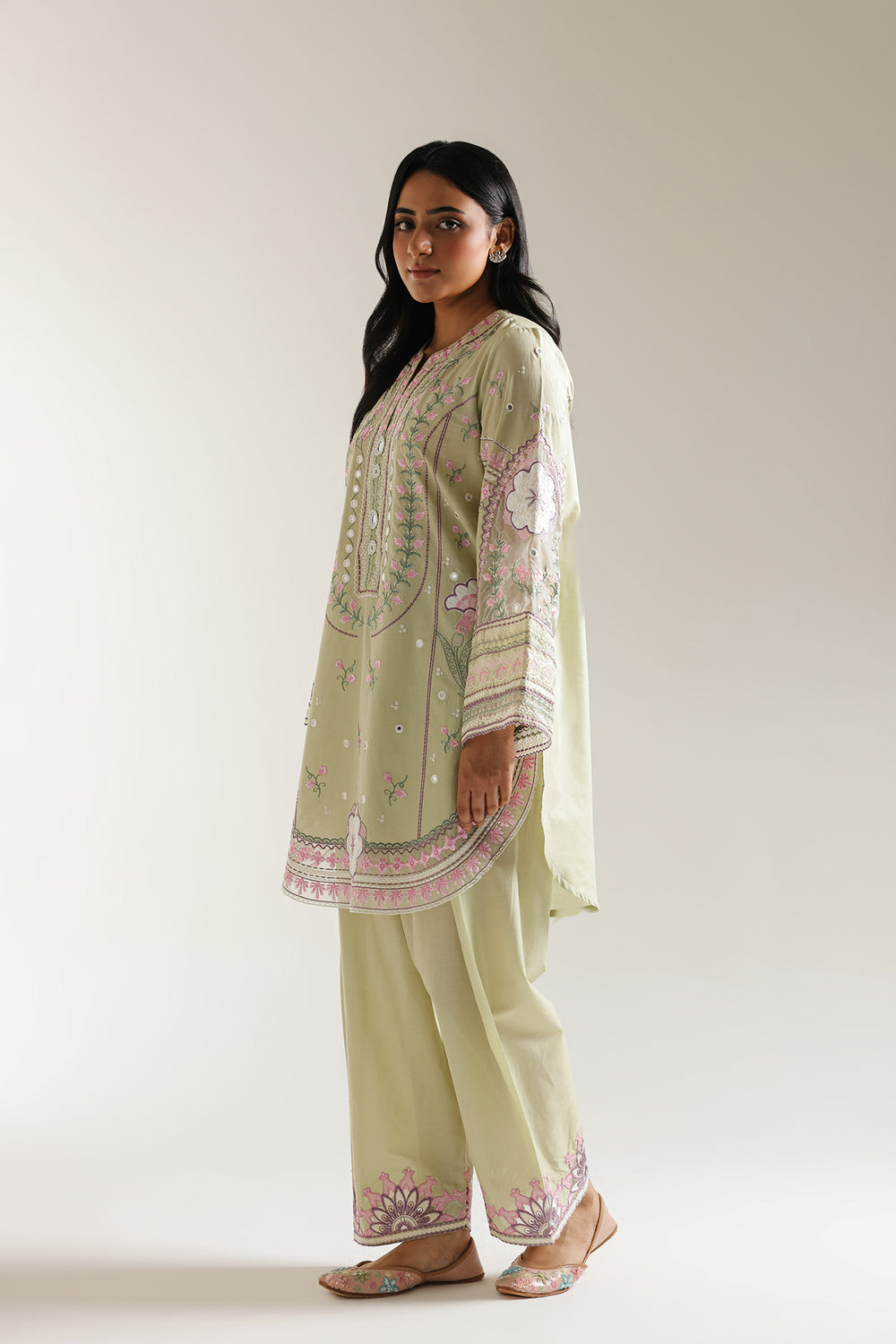 Ethnic | Rozana Collection 25 | Embroidered Dress 23A