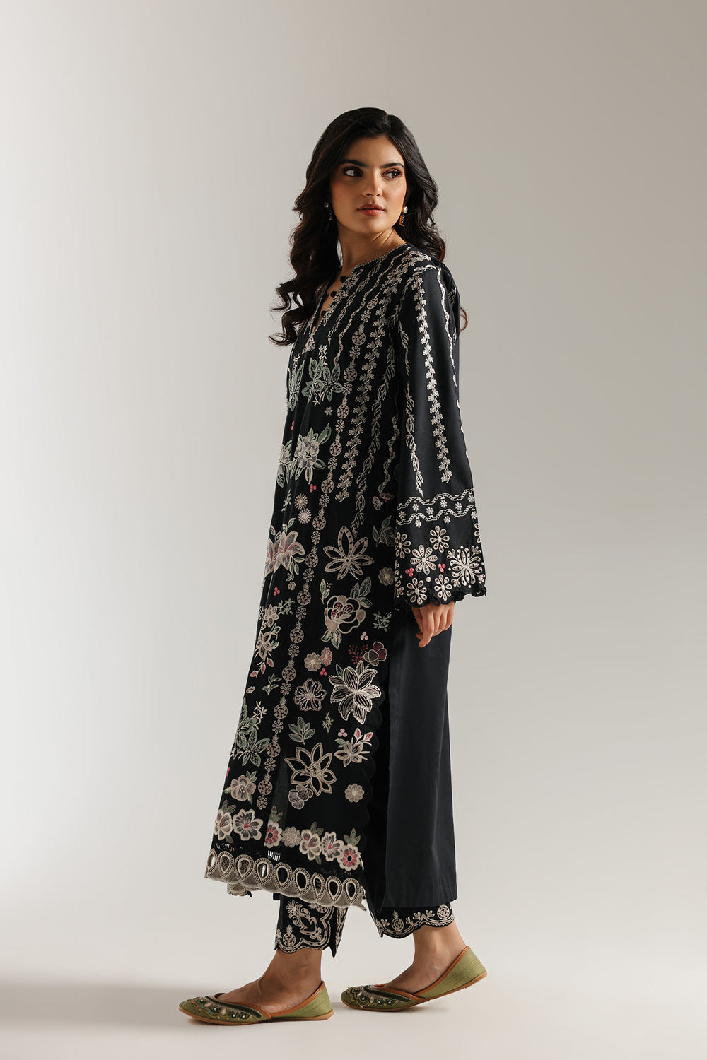 Ethnic | Rozana Collection 25 | Embroidered Dress 20A