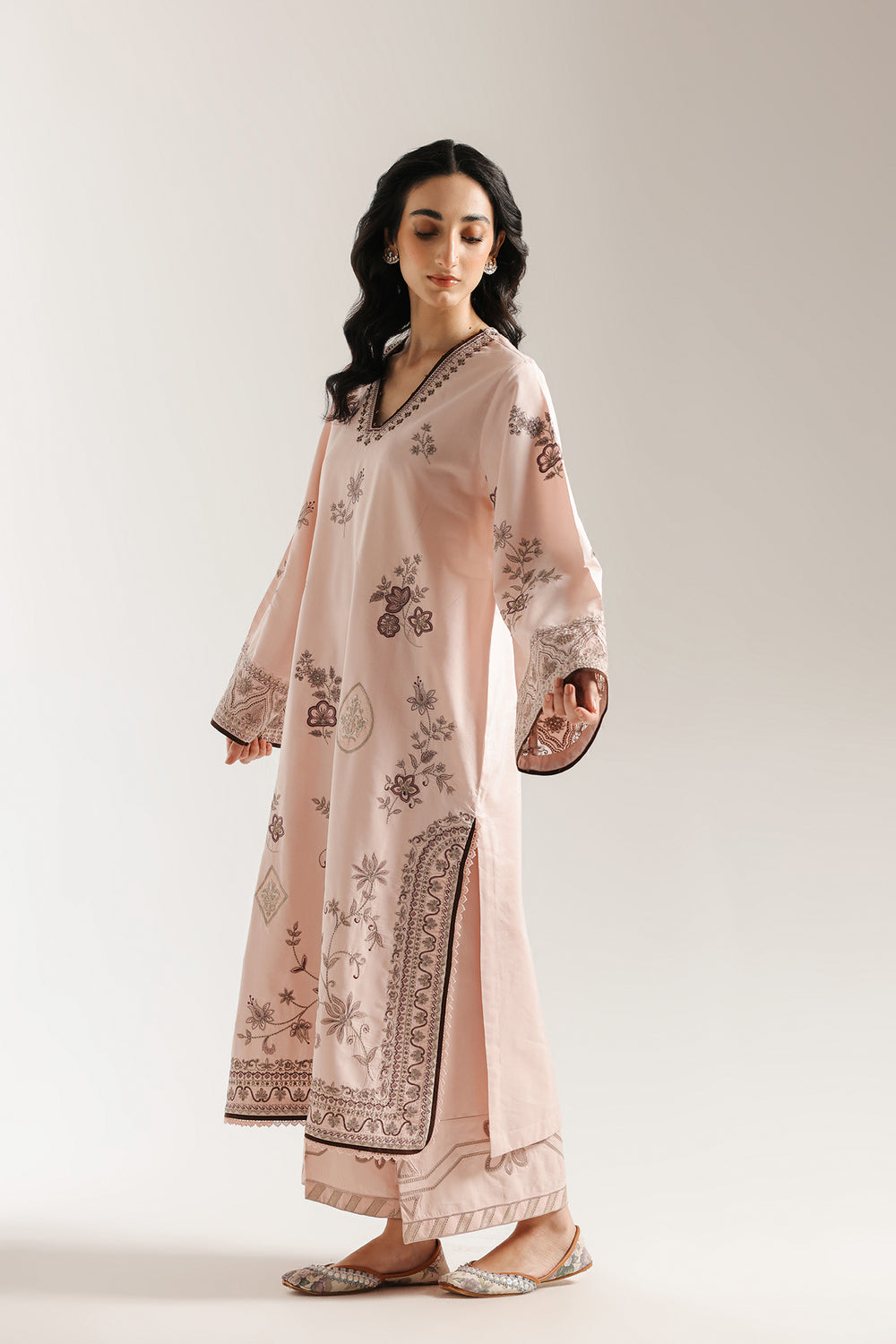 Ethnic | Rozana Collection 25 | Embroidered Dress 15A