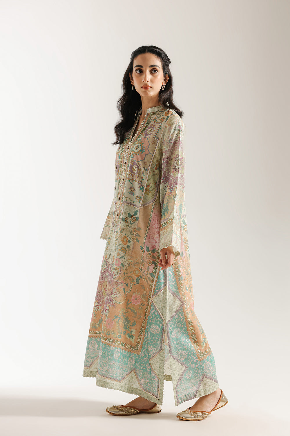 Ethnic | Rozana Collection 25 | Embroidered Dress 14A