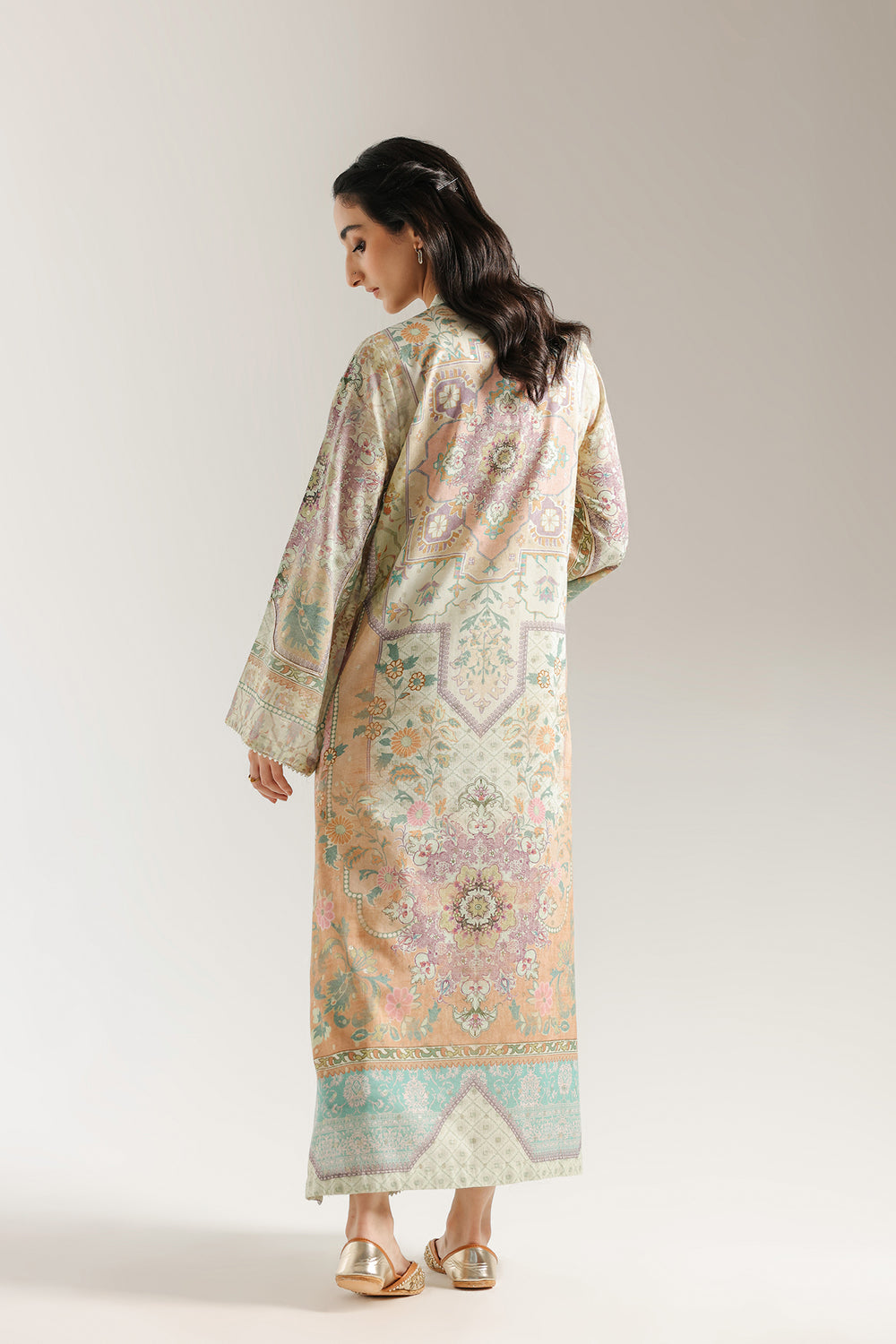 Ethnic | Rozana Collection 25 | Embroidered Dress 14A