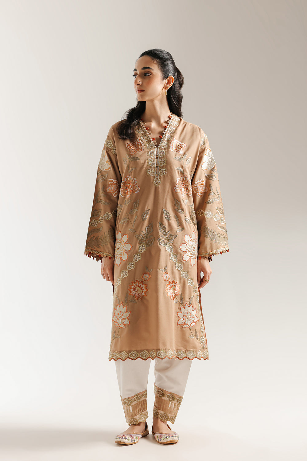 Ethnic | Rozana Collection 25 | Embroidered Dress 12A