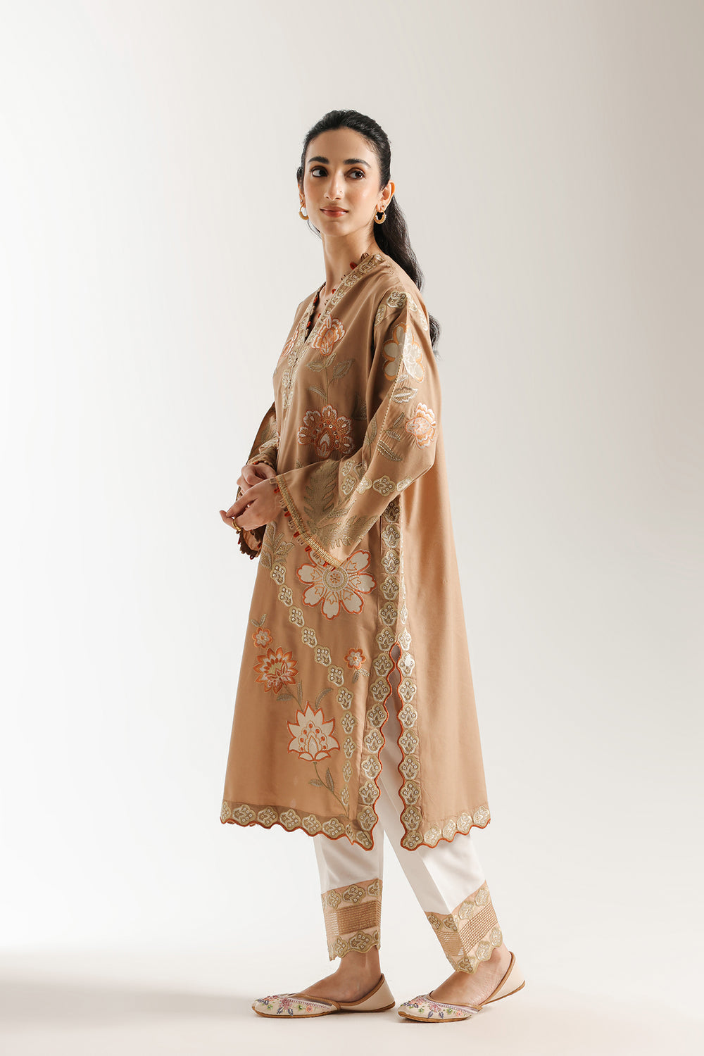 Ethnic | Rozana Collection 25 | Embroidered Dress 12A