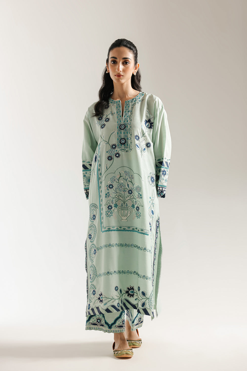 Ethnic | Rozana Collection 25 | Embroidered Dress 24A