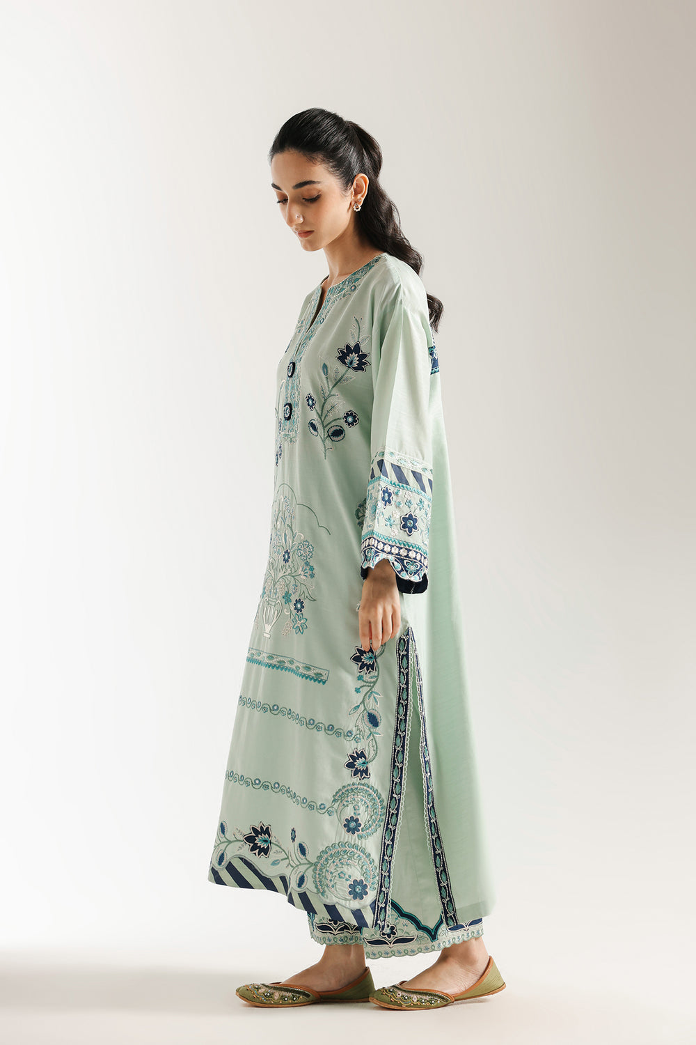 Ethnic | Rozana Collection 25 | Embroidered Dress 24A