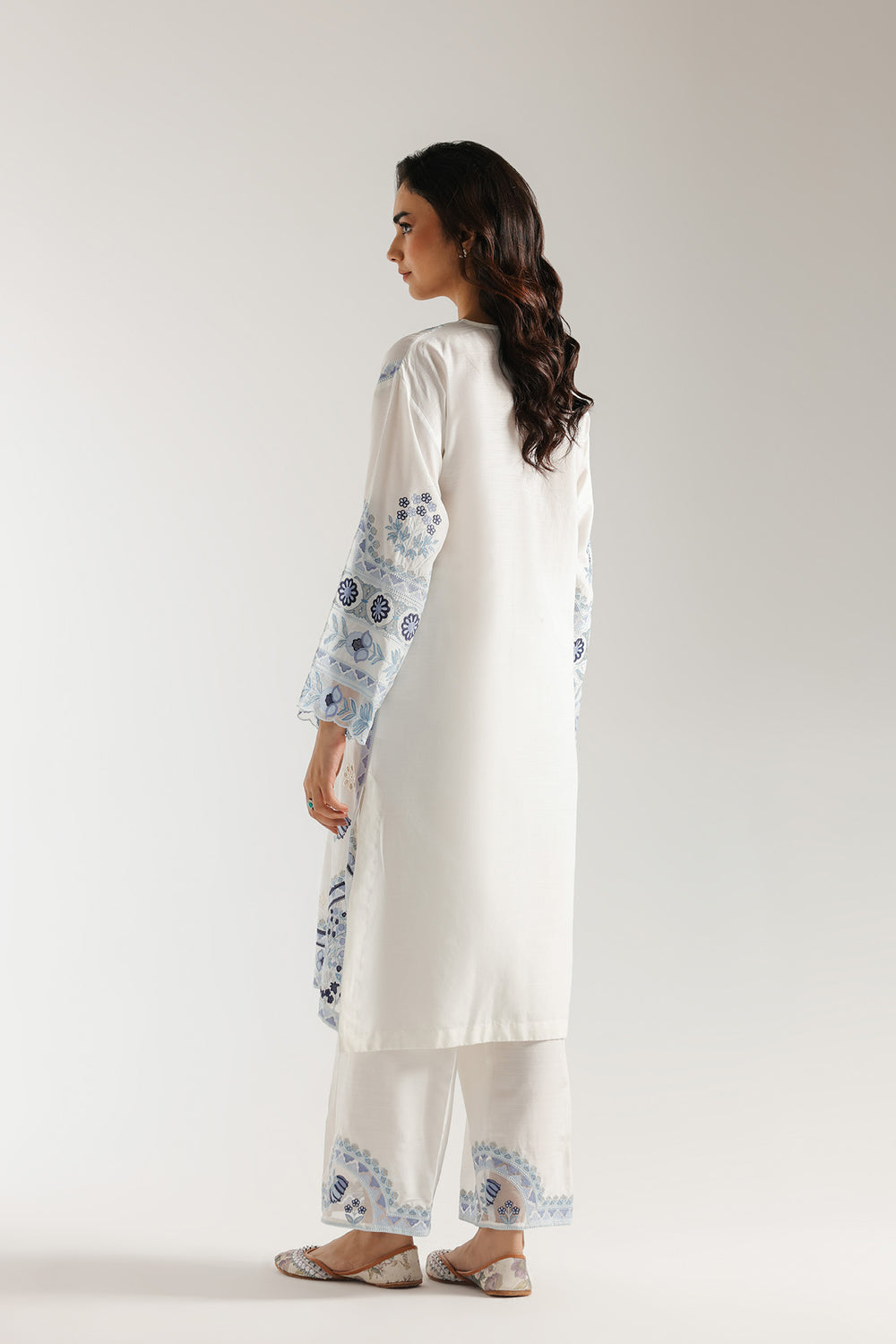 Ethnic | Rozana Collection 25 | Embroidered Dress 17A