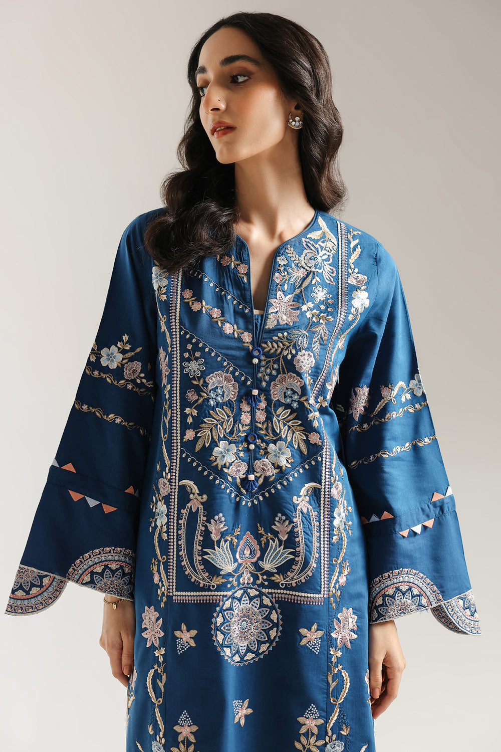 Ethnic | Rozana Collection 25 | Embroidered Dress 04A