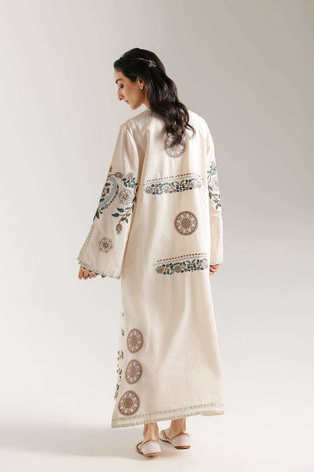 Ethnic | Rozana Collection 25 | Embroidered Dress 02A