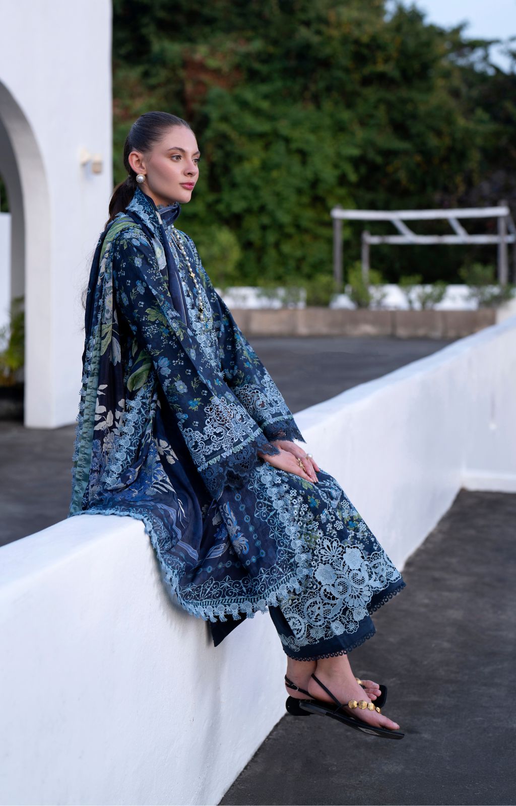 AJR Couture | Printakari Lawn 25 | Eden - Official AJR Couture - Agha Fabrics UK