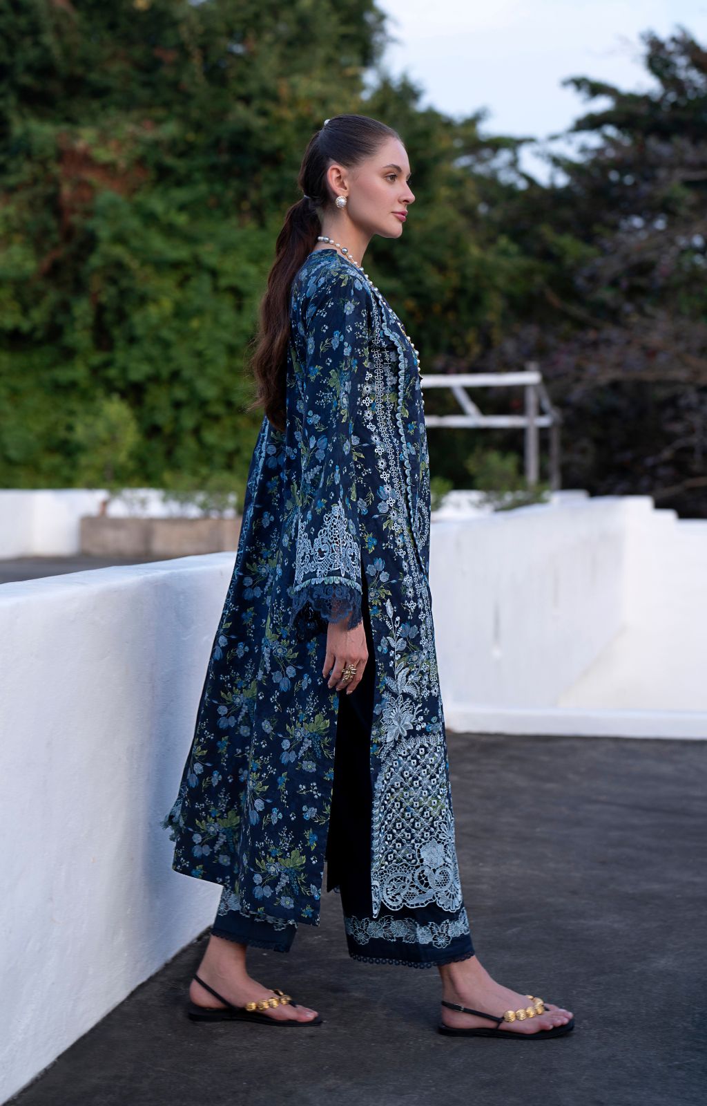 AJR Couture | Printakari Lawn 25 | Eden - Official AJR Couture - Agha Fabrics UK