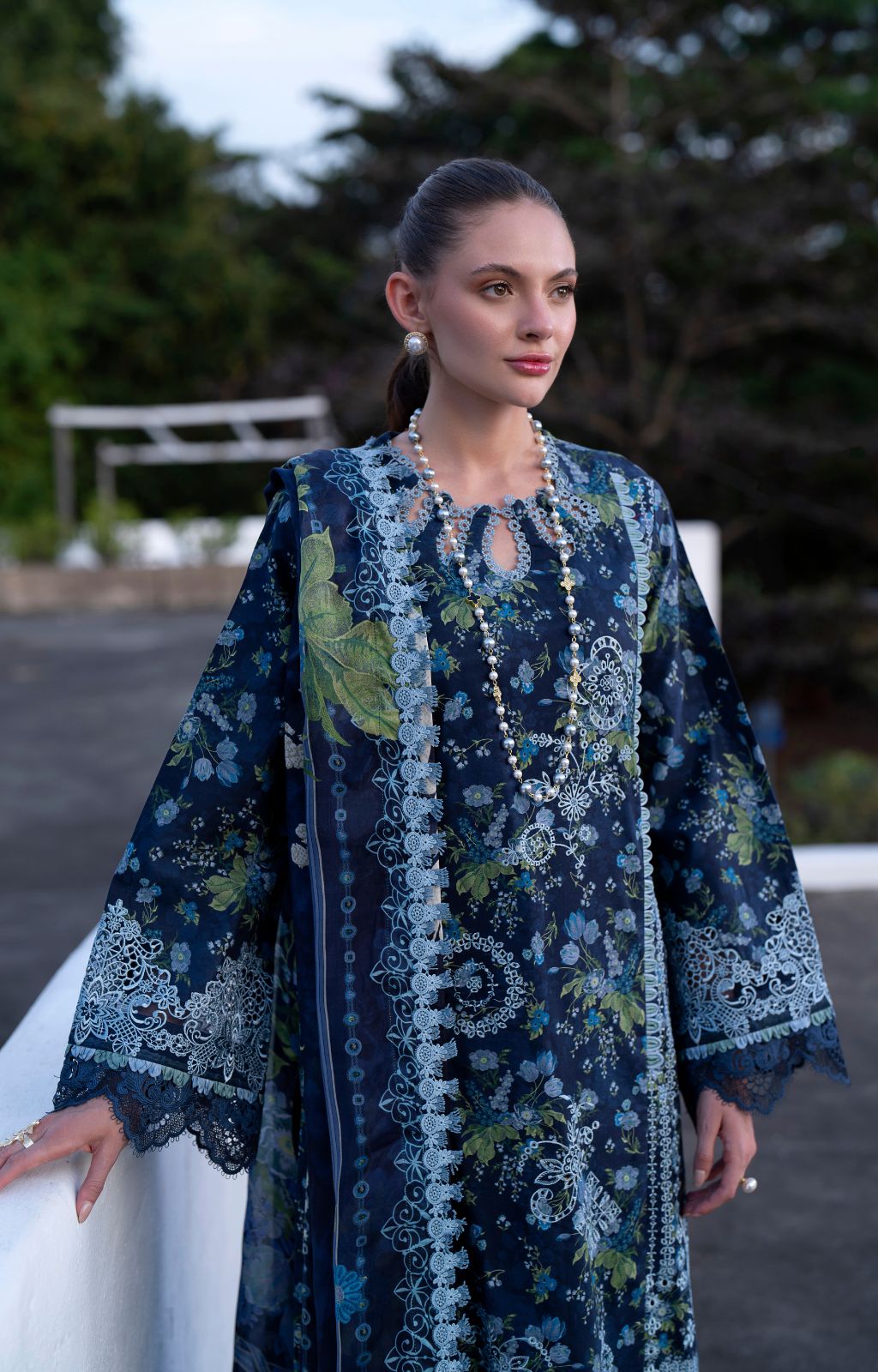 AJR Couture | Printakari Lawn 25 | Eden - Official AJR Couture - Agha Fabrics UK