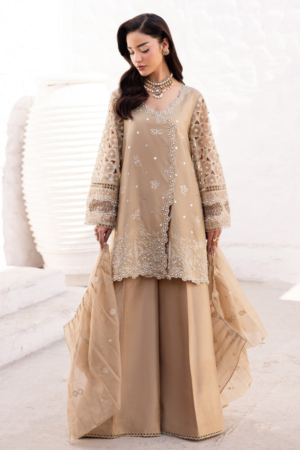 Marjjan | Elyna Lawn | EVERLY MP-43 (SKIN GOLD) - Official Marjjan - Agha Fabrics UK
