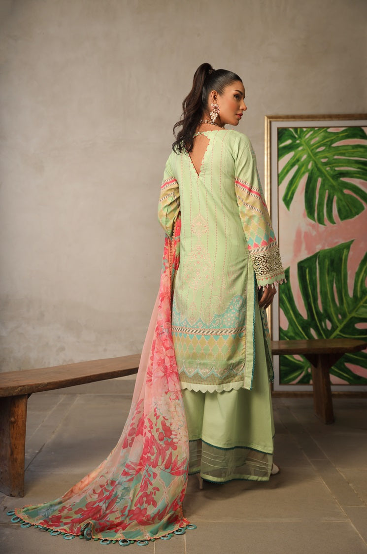 Ellena | Printed Lawn Collection | D01