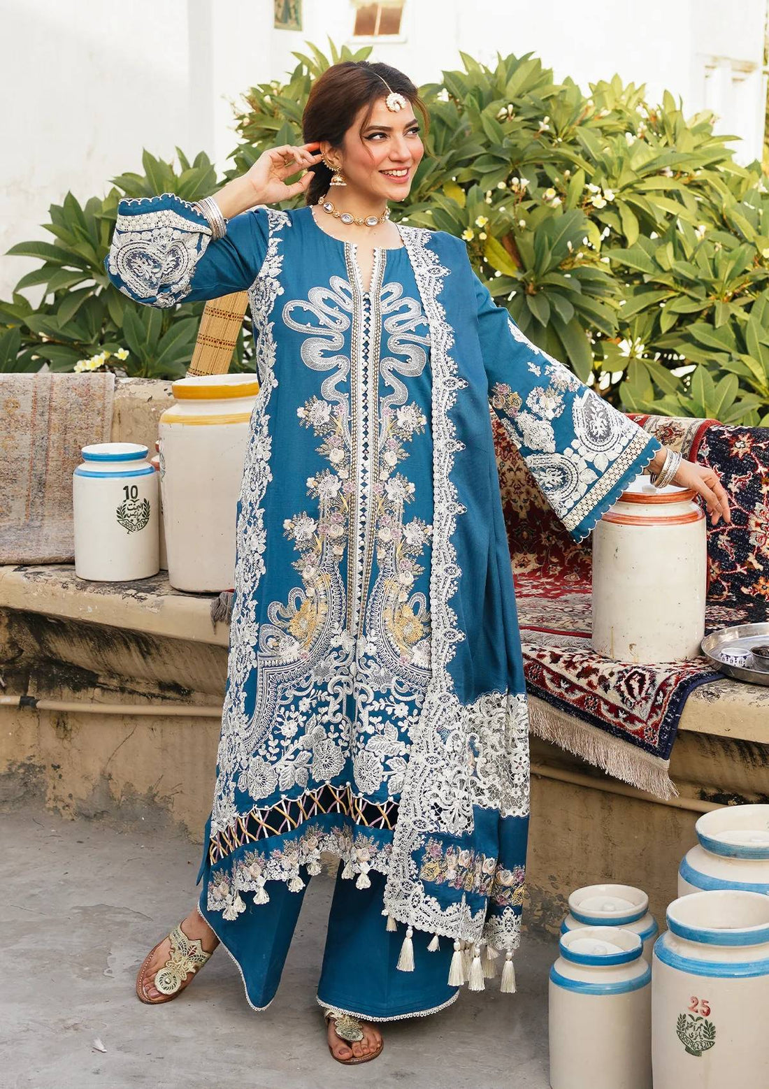 Winter Collection - Elaf - Luxury - EKW#7 - FALAK - Official Elaf Premium - Agha Fabrics UK