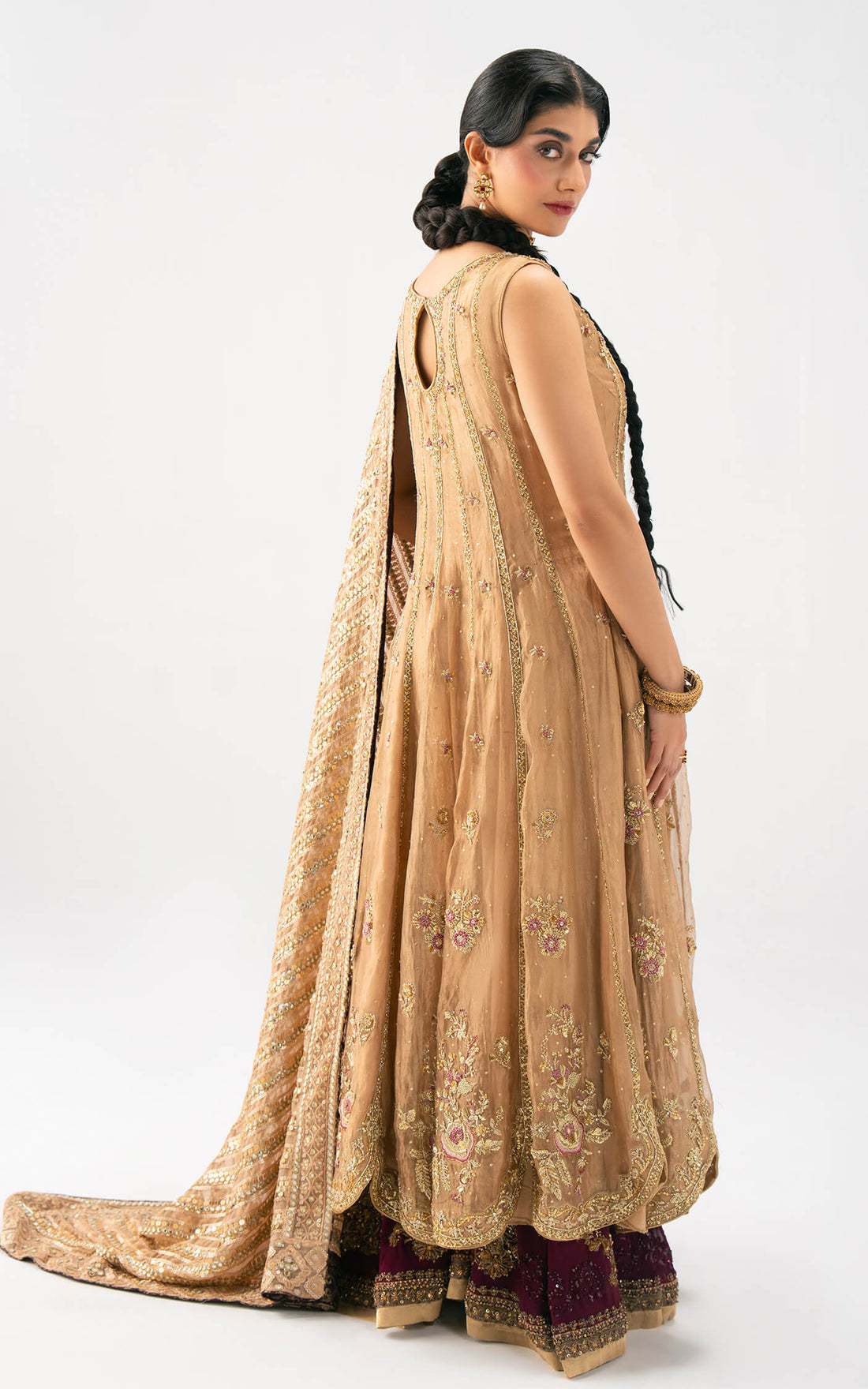 Asifa and Nabeel | Lyle Luxury Formals 25 | Elara Bridal Ensemble - Official Asifa and Nabeel - Agha Fabrics UK