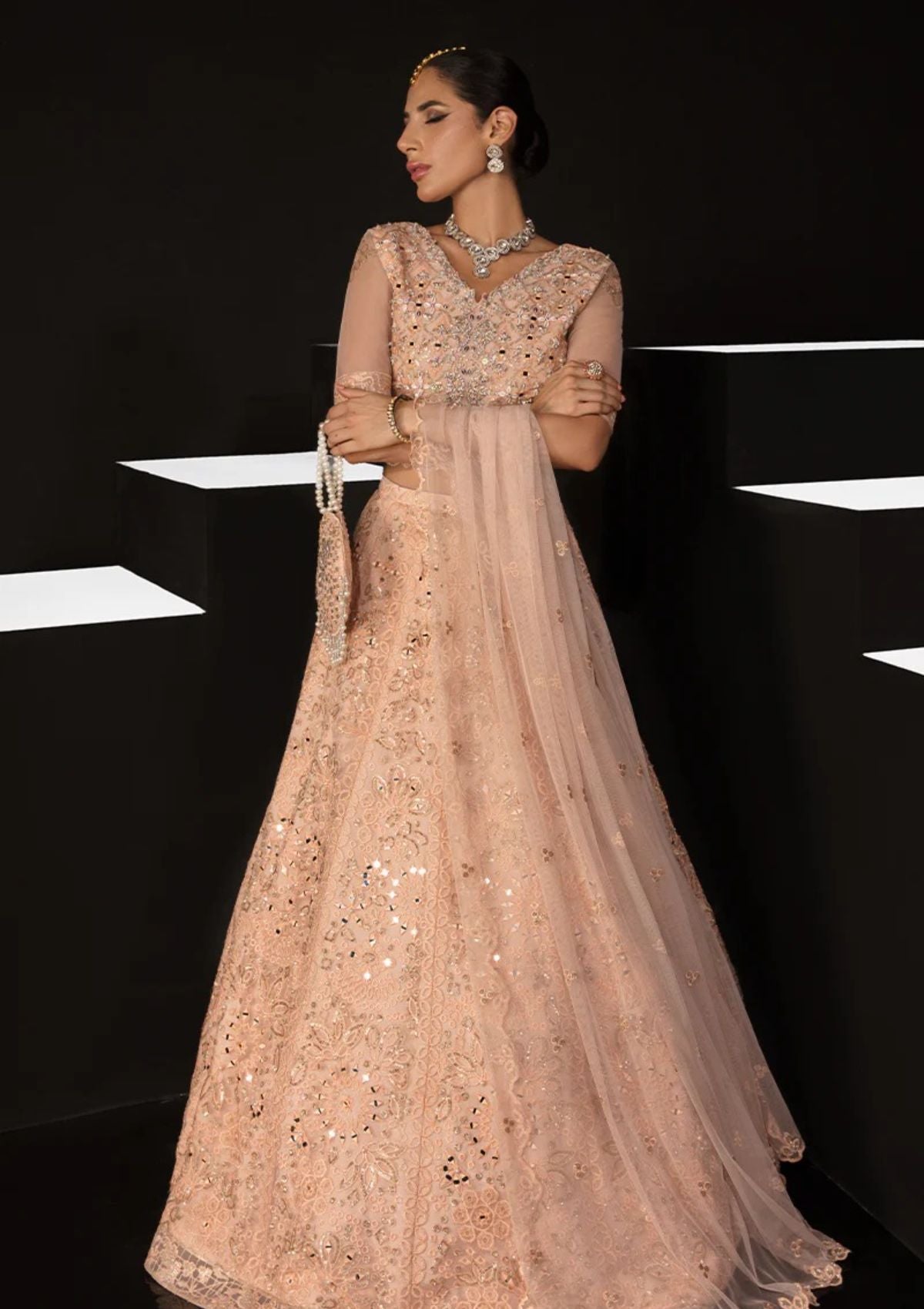 Formal Collection - Rang Rasiya - Chatoyer - Wedding - D#09 - ELENA - Official Rang Rasiya - Agha Fabrics UK