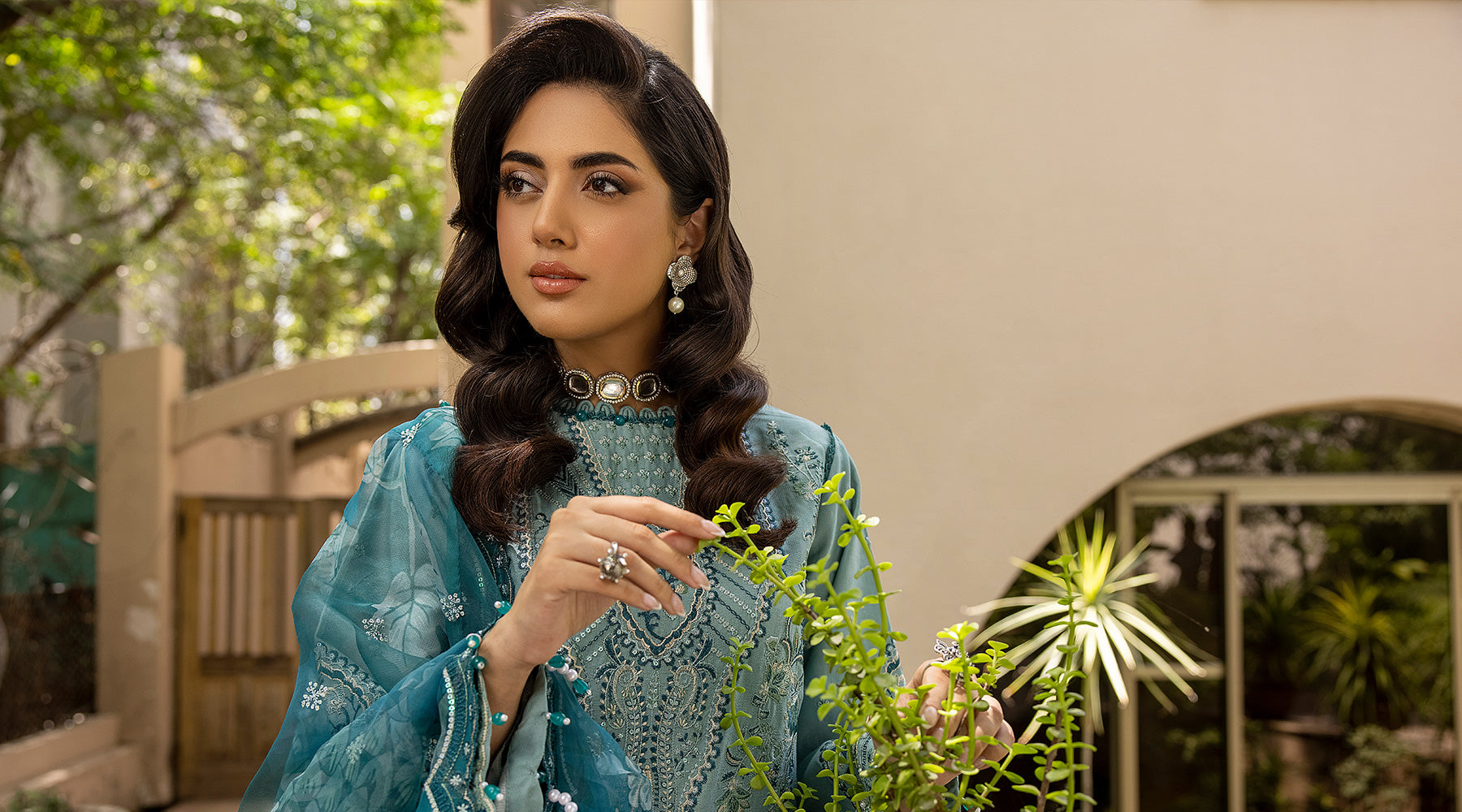 Ellena | Luxury Embroidered Collection | D25