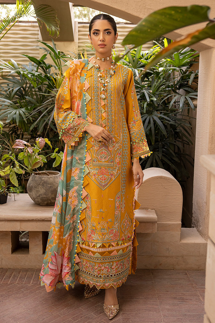 Ellena | Luxury Embroidered Collection | D01