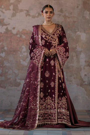 Emaan Adeel | Saanjh Velvet Collection 24 | Tanish