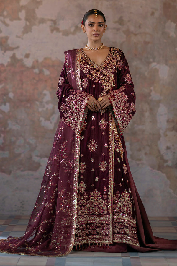 Emaan Adeel | Saanjh Velvet Collection 24 | Tanish