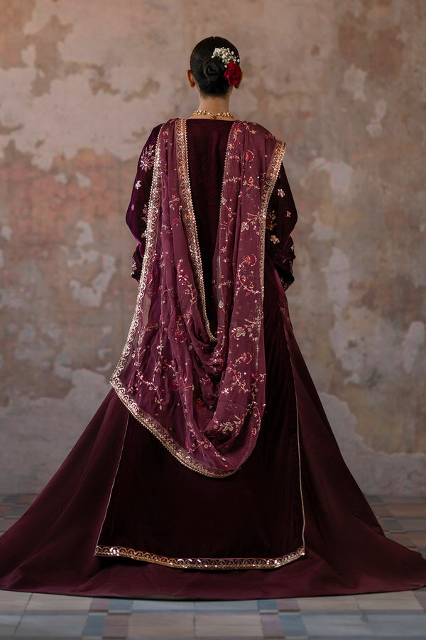 Emaan Adeel | Saanjh Velvet Collection 24 | Tanish