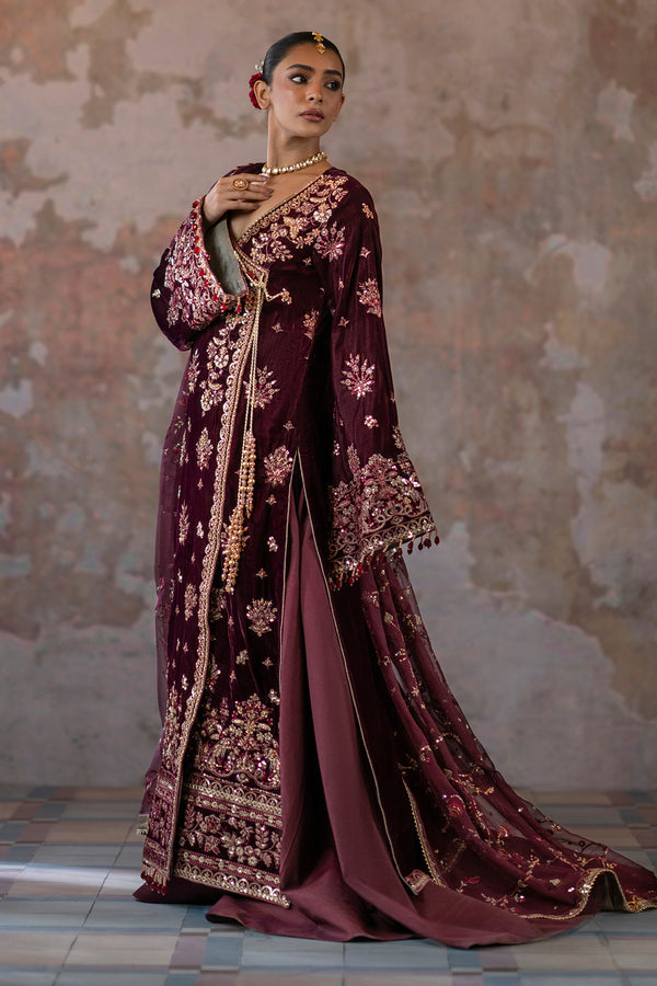 Emaan Adeel | Saanjh Velvet Collection 24 | Tanish