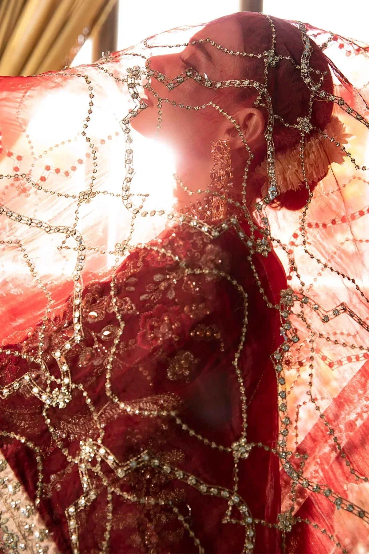 Maria B | Mbroidered Fabrics 2024 | BD-2807 -  Maria B Bridal -  Agha Fabrics