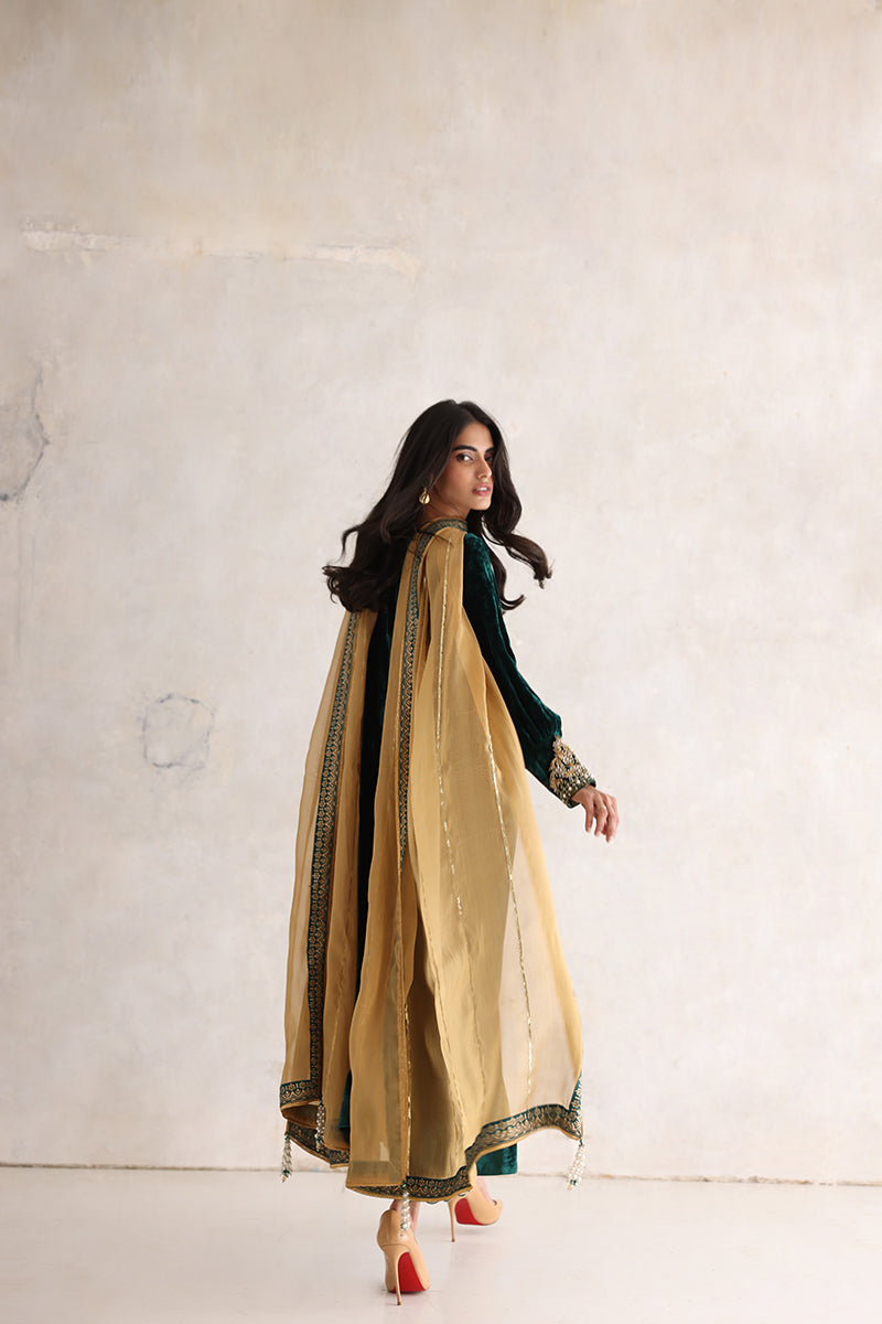 Sana Abbas | Velvet Formals | ESRA - Official Sana Abbas - Agha Fabrics UK
