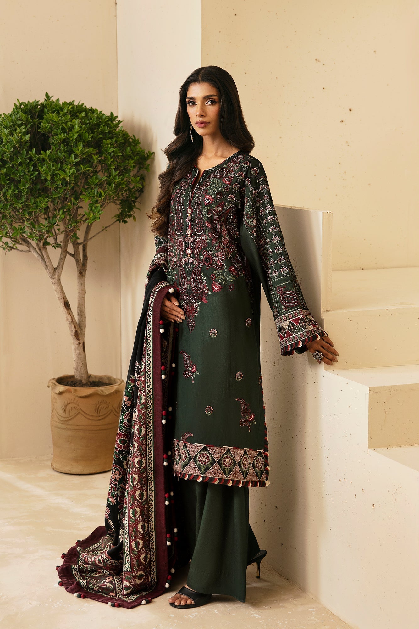 Ethnic | Rozana Winter Collection | ET-10