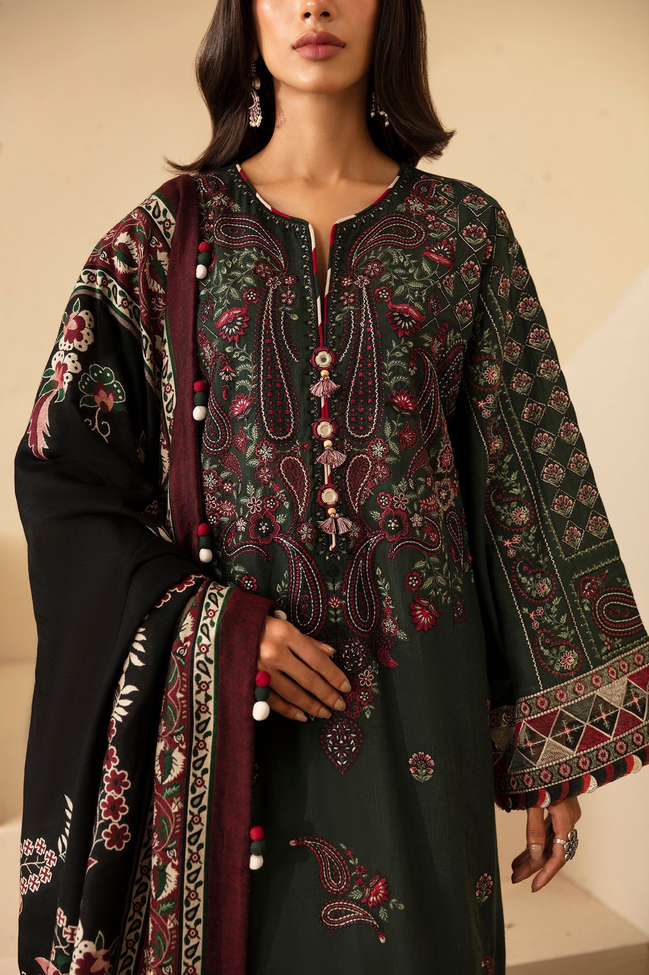 Ethnic | Rozana Winter Collection | ET-10