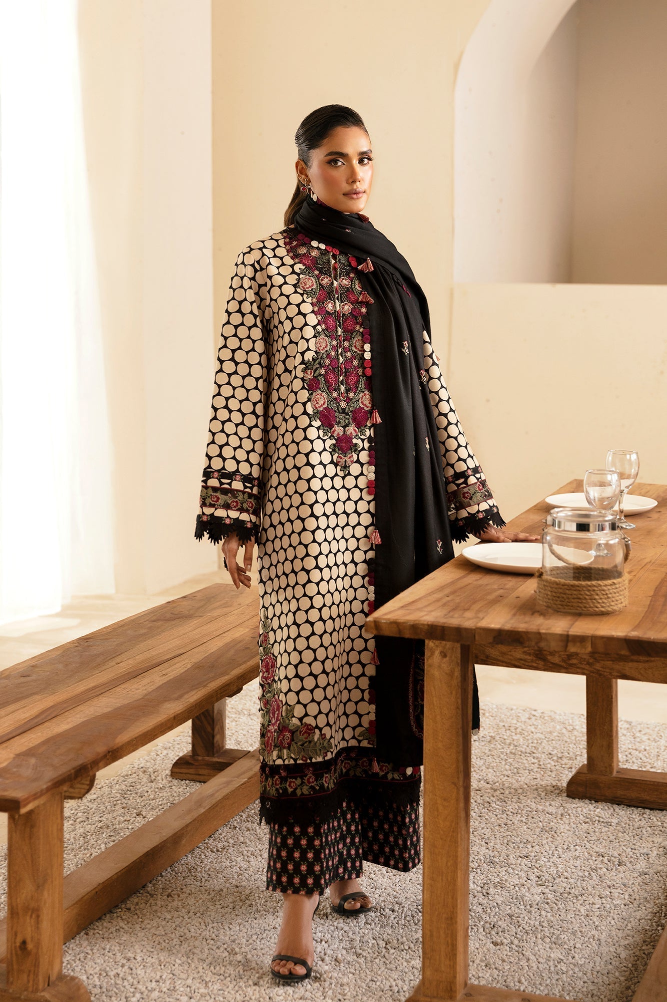 Ethnic | Rozana Winter Collection | ET-09