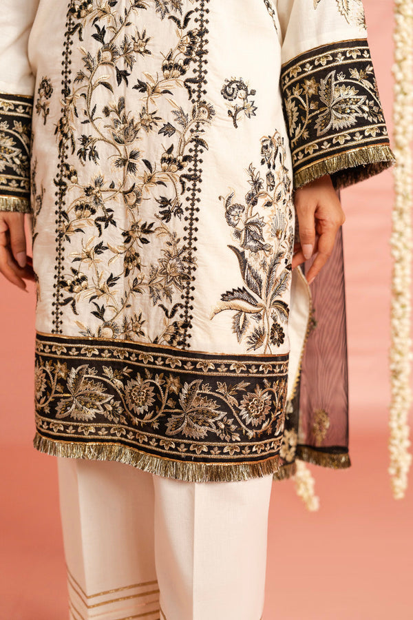 Al Karam | Festive Summer 25 | RTS | SHIRT, TROUSER & DUPATTA 01 - Official Al Karam - Agha Fabrics UK