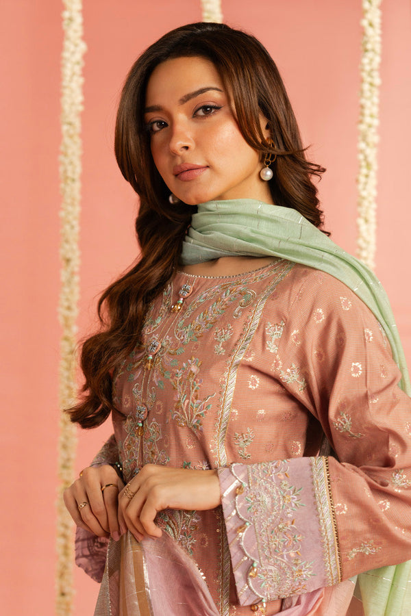 Al Karam | Festive Summer 25 | RTS | SHIRT, TROUSER & DUPATTA 04 - Official Al Karam - Agha Fabrics UK