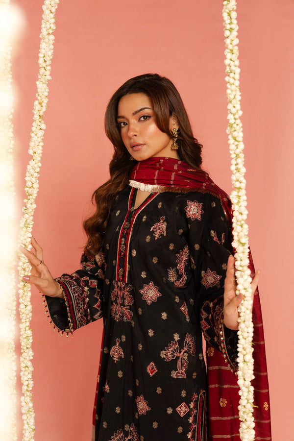 Al Karam | Festive Summer 25 | RTS | SHIRT, TROUSER & DUPATTA 02 - Official Al Karam - Agha Fabrics UK