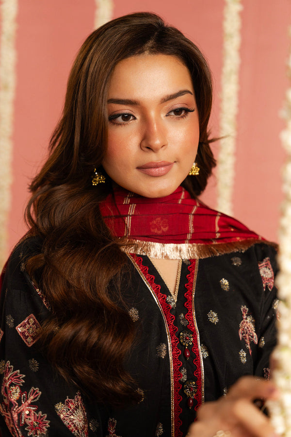 Al Karam | Festive Summer 25 | RTS | SHIRT, TROUSER & DUPATTA 02 - Official Al Karam - Agha Fabrics UK