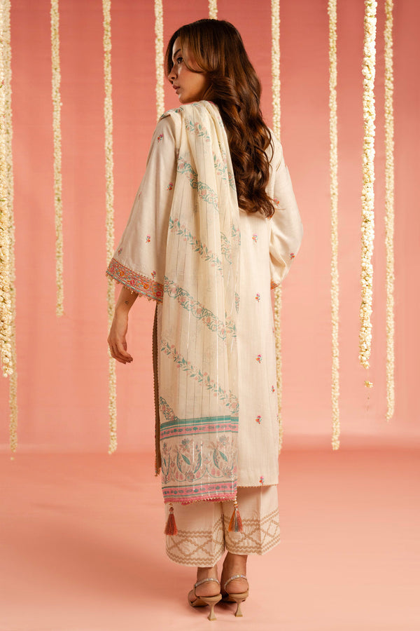Al Karam | Festive Summer 25 | RTS | SHIRT, TROUSER & DUPATTA 03 - Official Al Karam - Agha Fabrics UK