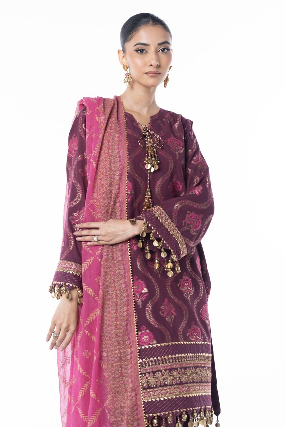 Al Karam | Winter 24 | F3-5A-24 - Official Alkaram - Agha Fabrics UK