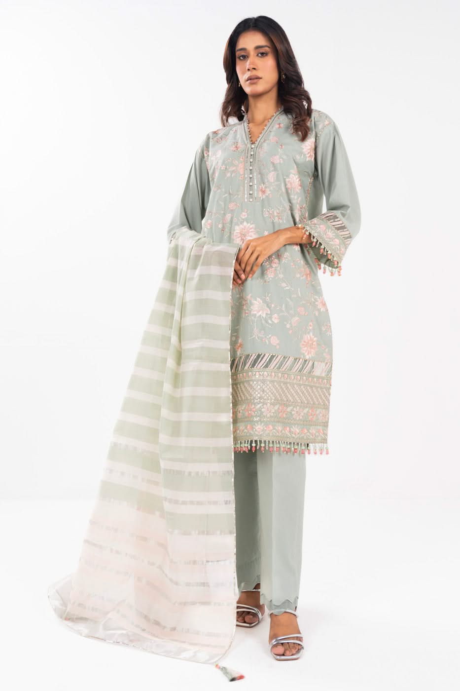 Al Karam | Festive Summer 25 | A-16 - Official Alkaram - Agha Fabrics UK