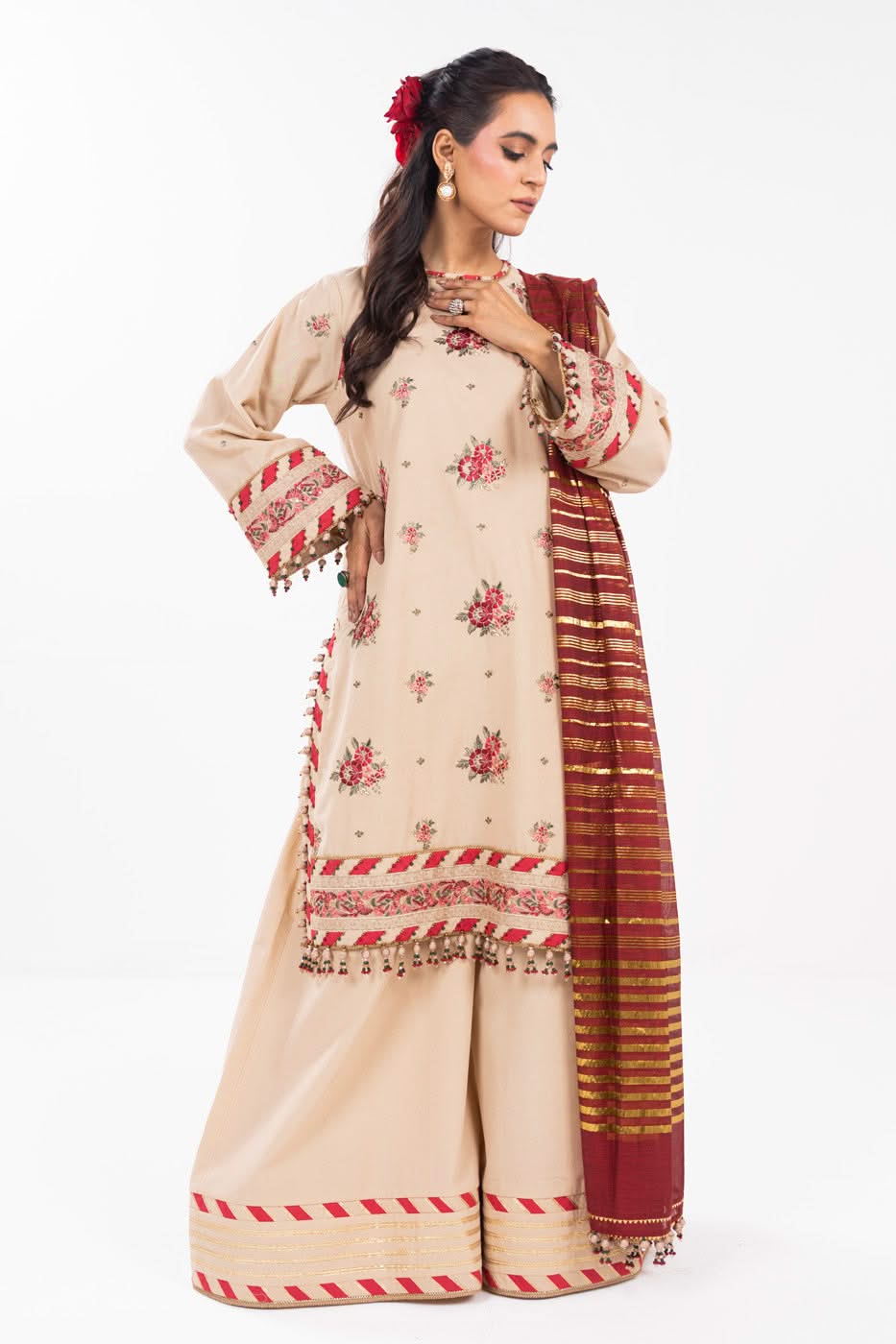 Al Karam | Festive Summer 25 | A-18 - Official Alkaram - Agha Fabrics UK