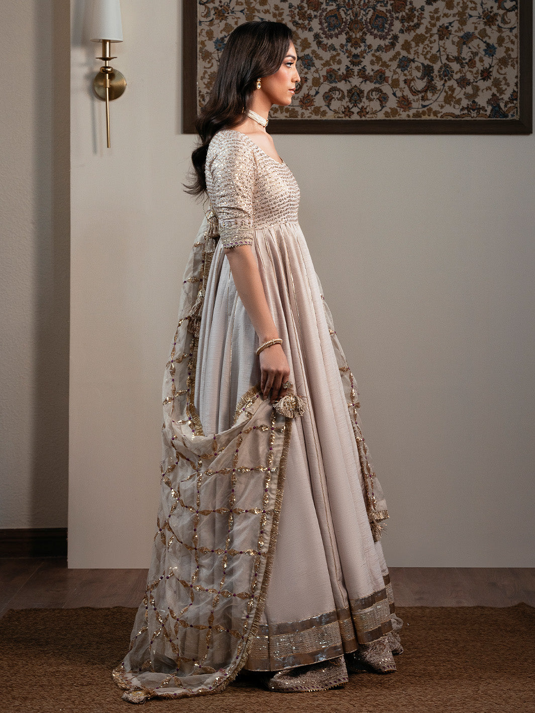Faiza Faisal | Zareen Luxury Formals | DUCHESS - Official Faiza Faisal - Agha Fabrics UK