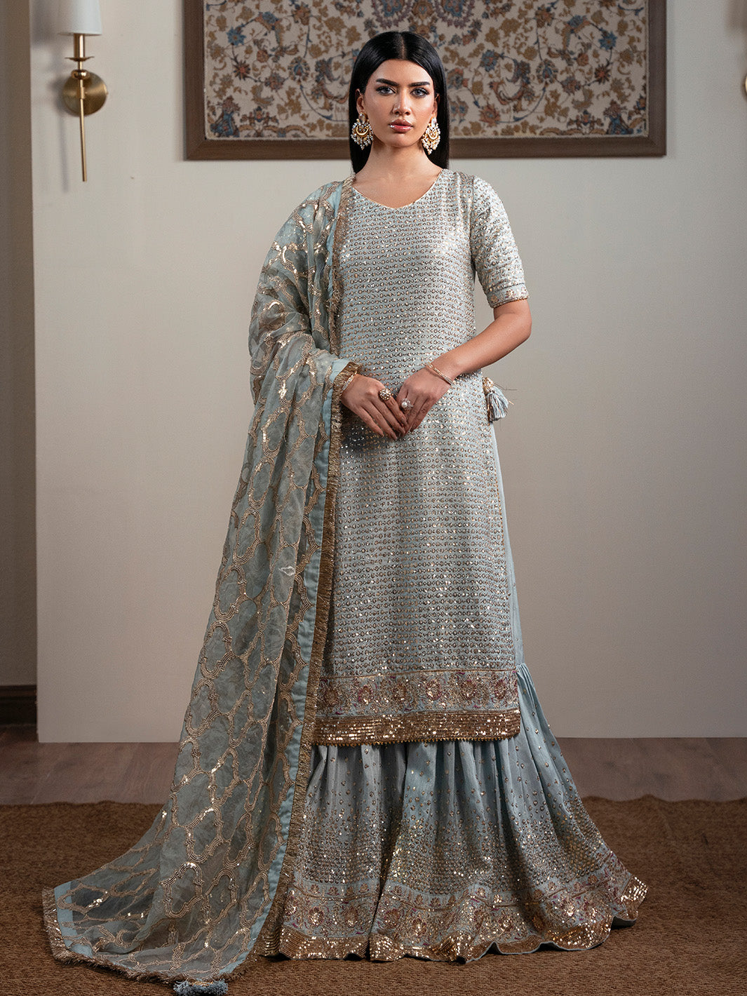 Faiza Faisal | Zareen Luxury Formals | OPAL - Official Faiza Faisal - Agha Fabrics UK