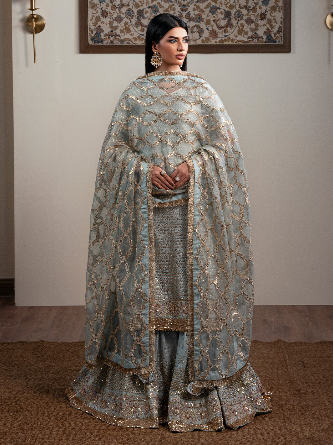 Faiza Faisal | Zareen Luxury Formals | OPAL - Official Faiza Faisal - Agha Fabrics UK