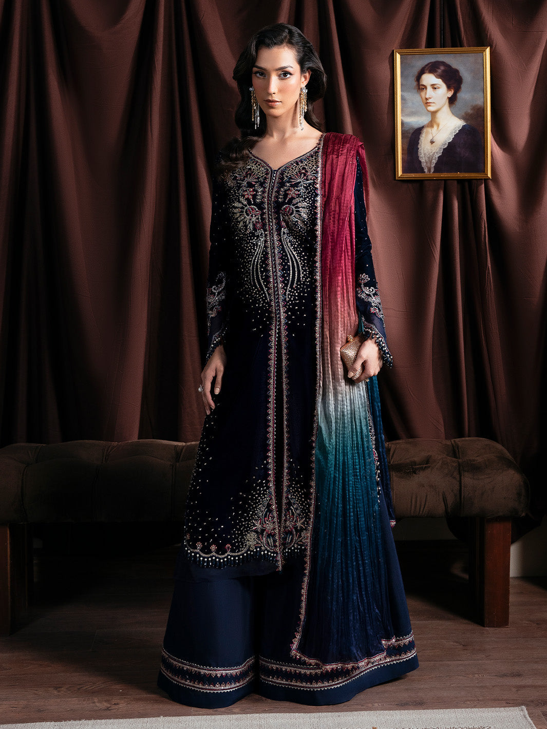 Faiza Faisal | Solene Luxury Velvets | ECLAT - Official Faiza Faisal - Agha Fabrics UK